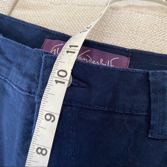 Gloria Vanderbilt Amanda Jeans women’s 8 Straight High Rise Dark blue jeans - Picture 6 of 7
